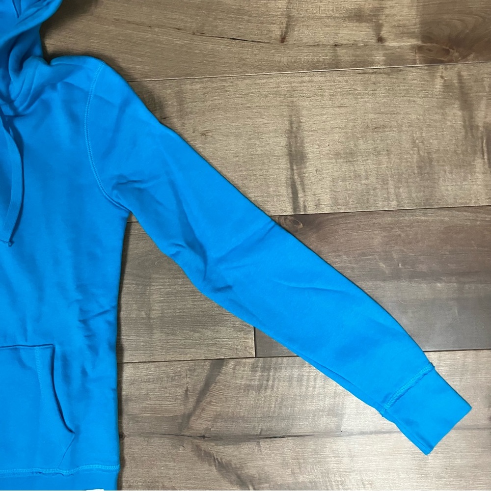 Aeropostale Women’s Size Small Plain Blue Full Zip Hoodie Sweatshirt NWT! - Picture 7 of 11